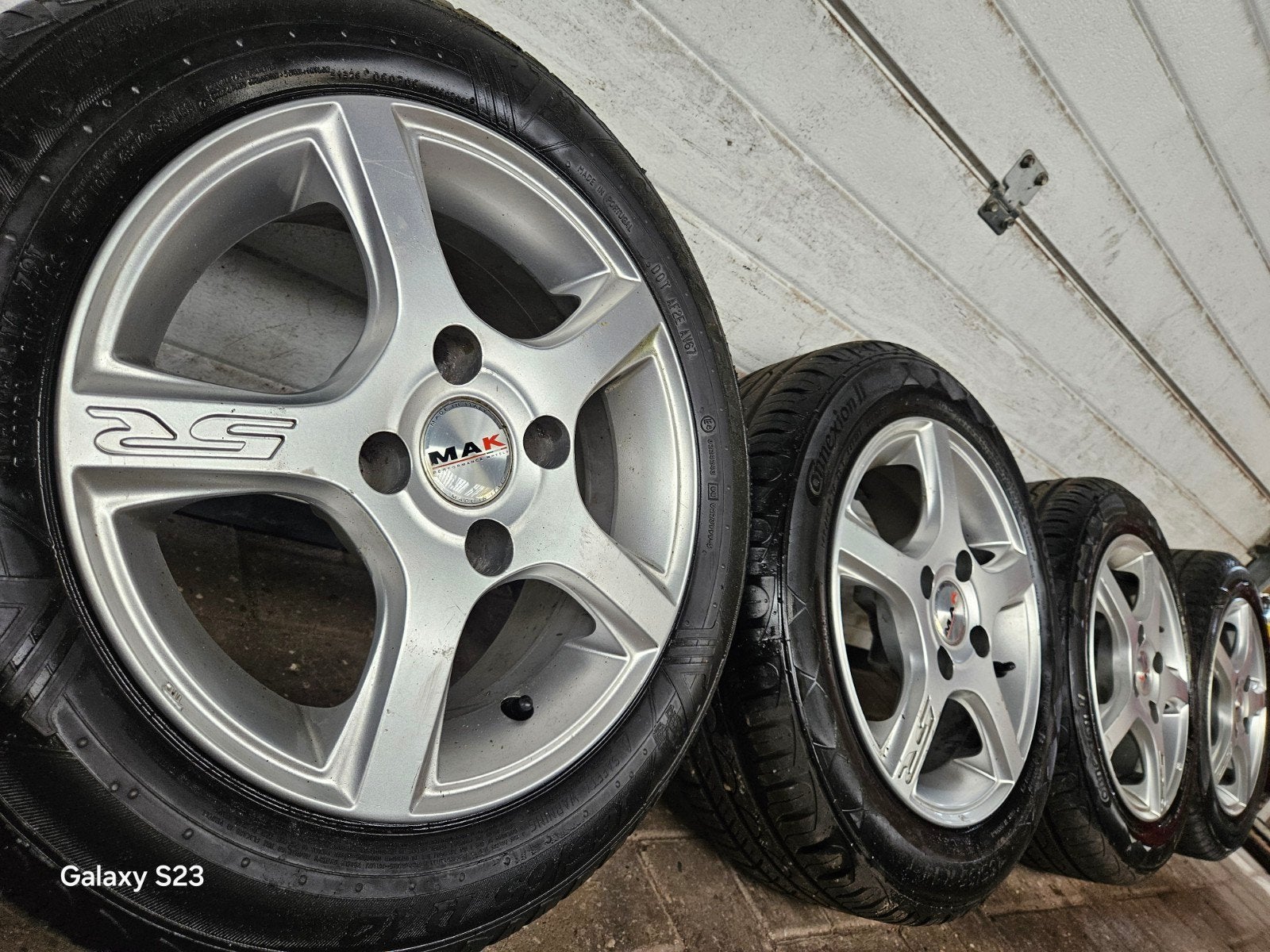 14 inch SR velgen banden Peugeot 205 206 207 Citroën C2, Auto-onderdelen, Gebruikt, 15 inch, Band(en), Personenwagen