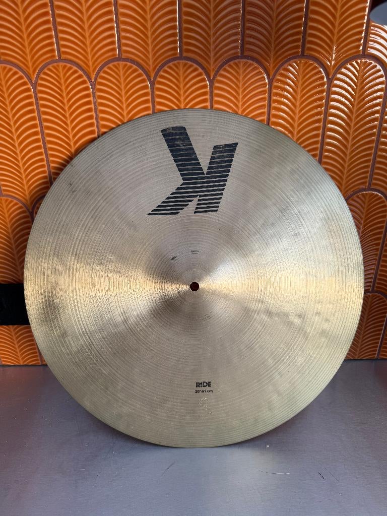 Zildjian Ride bekken/cymbal 20 inch, gratis splash en case!, Muziek en Instrumenten, Drumstellen en Slagwerk, Overige merken, Gebruikt