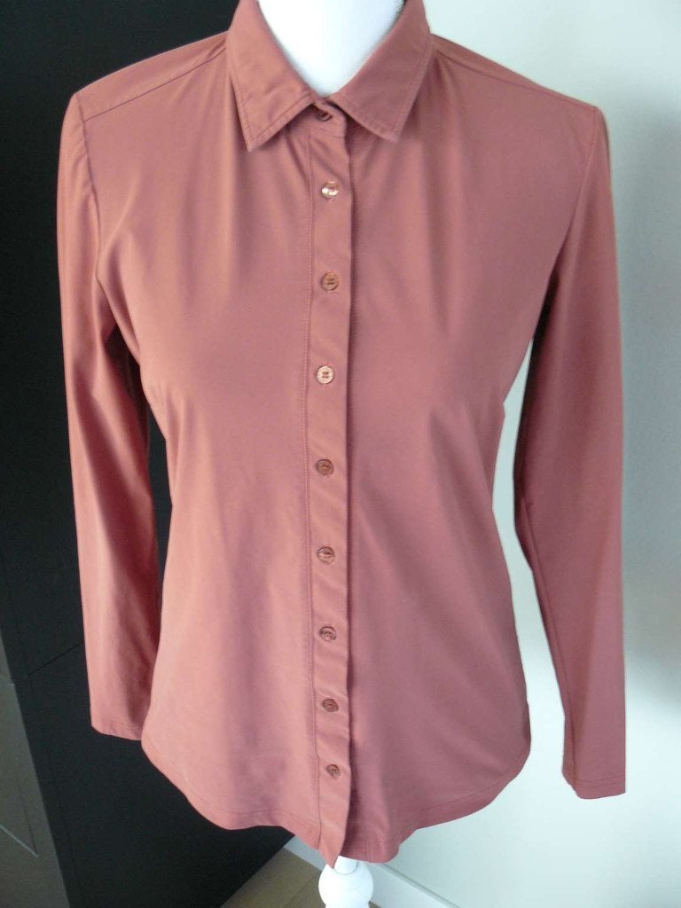 Oud roze blouse van Studio Anneloes maat XS., Studio Anneloes, Ophalen of Verzenden, Zo goed als nieuw, Roze