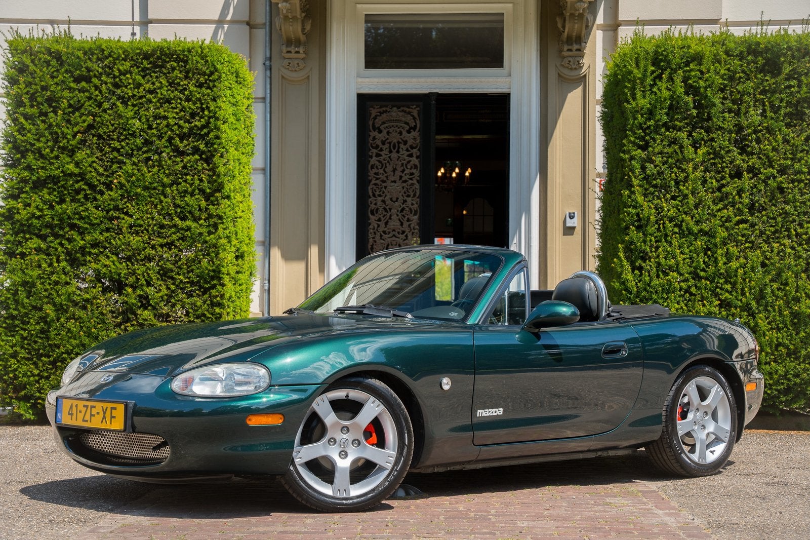 Mazda MX-5 1.8 | LEDER | STOELVERW | ROESTVRIJ, Auto's, Mazda, Euro 2, Achterwielaandrijving, 40 €/maand, Zwart