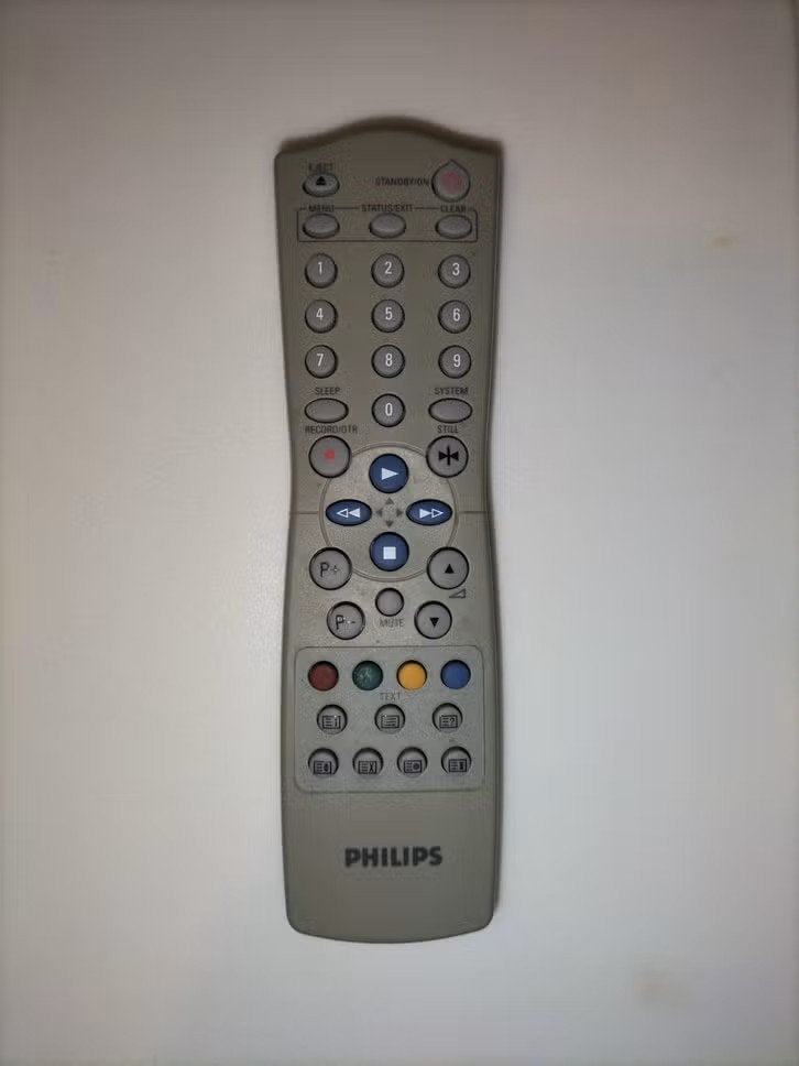 Originele Philips VCR afstandsbediening VR730 en VR830, Ophalen of Verzenden, Vhs
