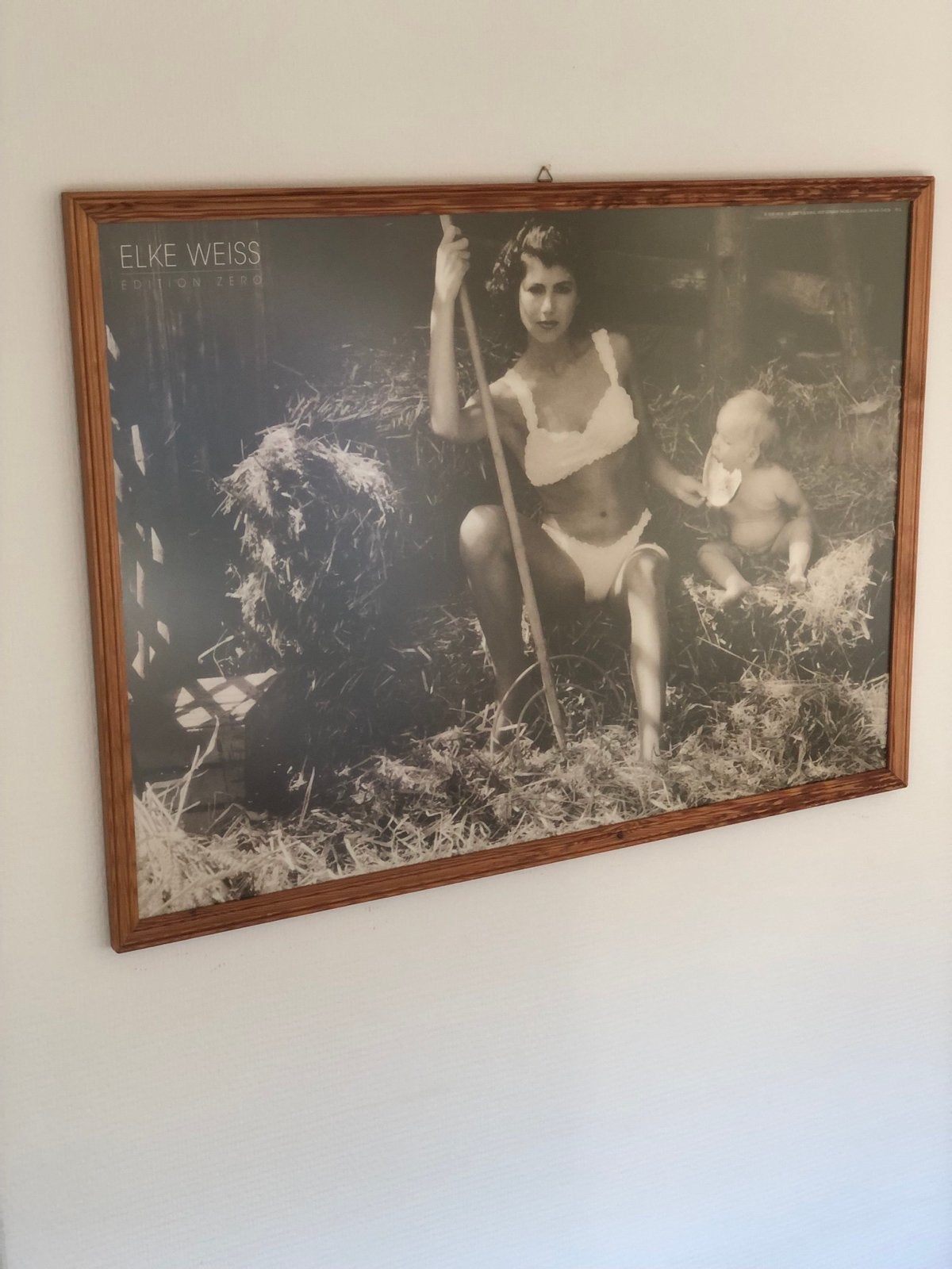Elke Weiss 'Born to be Wild' ingelijste poster, Antiek en Kunst, Kunst | Tekeningen en Foto's, Ophalen, Poster, Fotografie, Ingelijst
