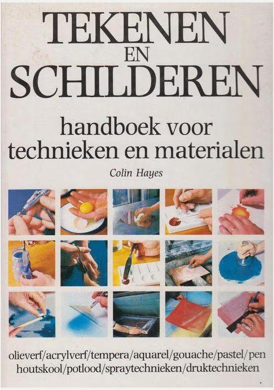 Tekenen en schilderen - Colin Hayes, Ophalen of Verzenden, Zo goed als nieuw, Tekenen en Schilderen