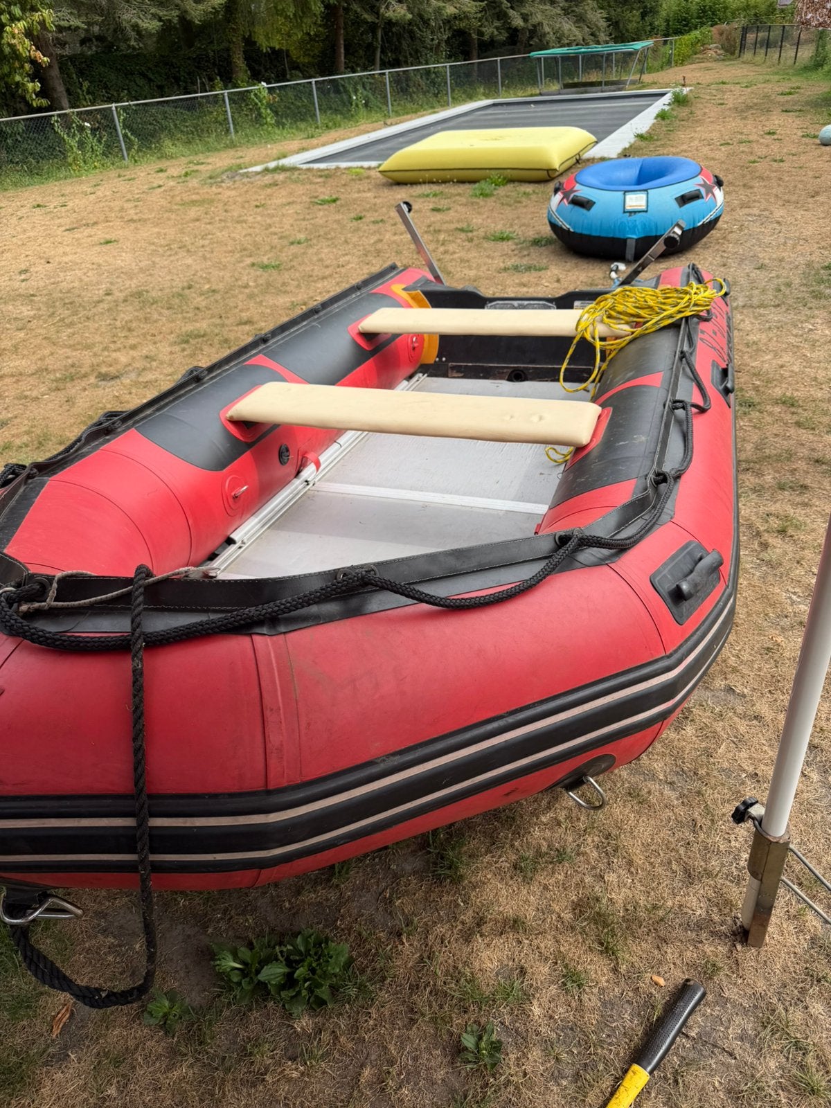 Silvercrest rubberboot met 15 pk 2 tact 4.30 meter, Watersport en Boten, Ophalen