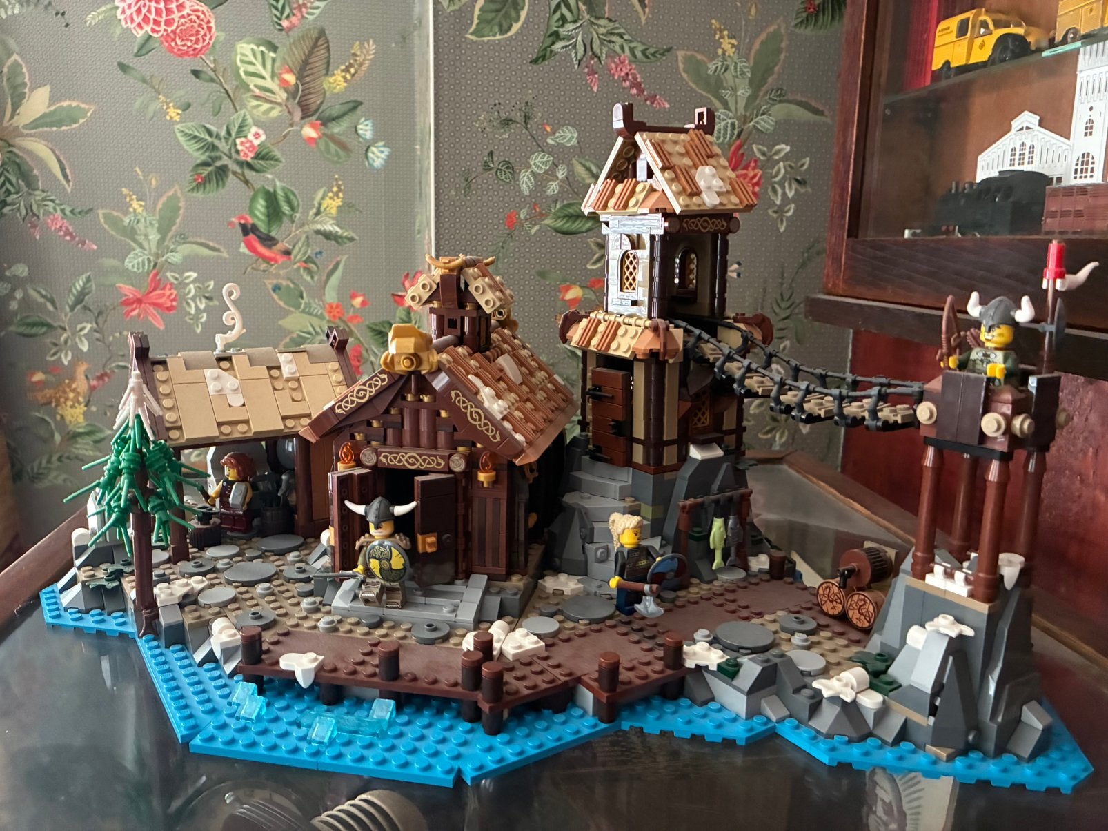 Viking Village Lego 21343 compleet, Ophalen, Overige thema's, Lego, Zo goed als nieuw