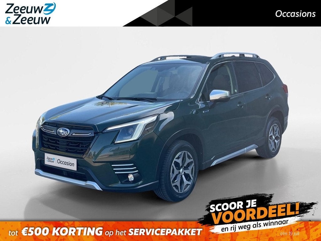 Subaru Forester 2.0i e-BOXER Premium | Pano | Memory | 360 C, Auto's, Subaru, Bedrijf, Te koop, Forester, 360° camera, 4x4, ABS