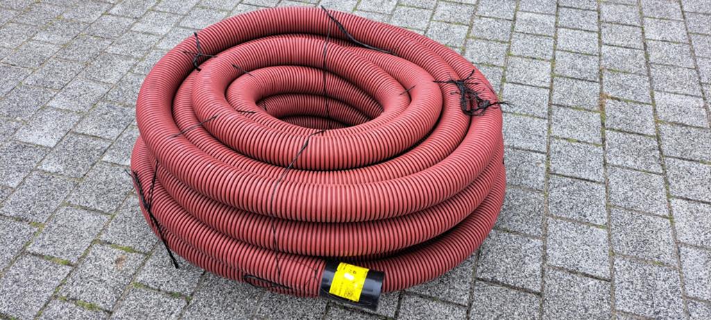 Mantelbuis DN90 met trekdraad 40M, Ophalen, Nieuw, Kabel of Snoer