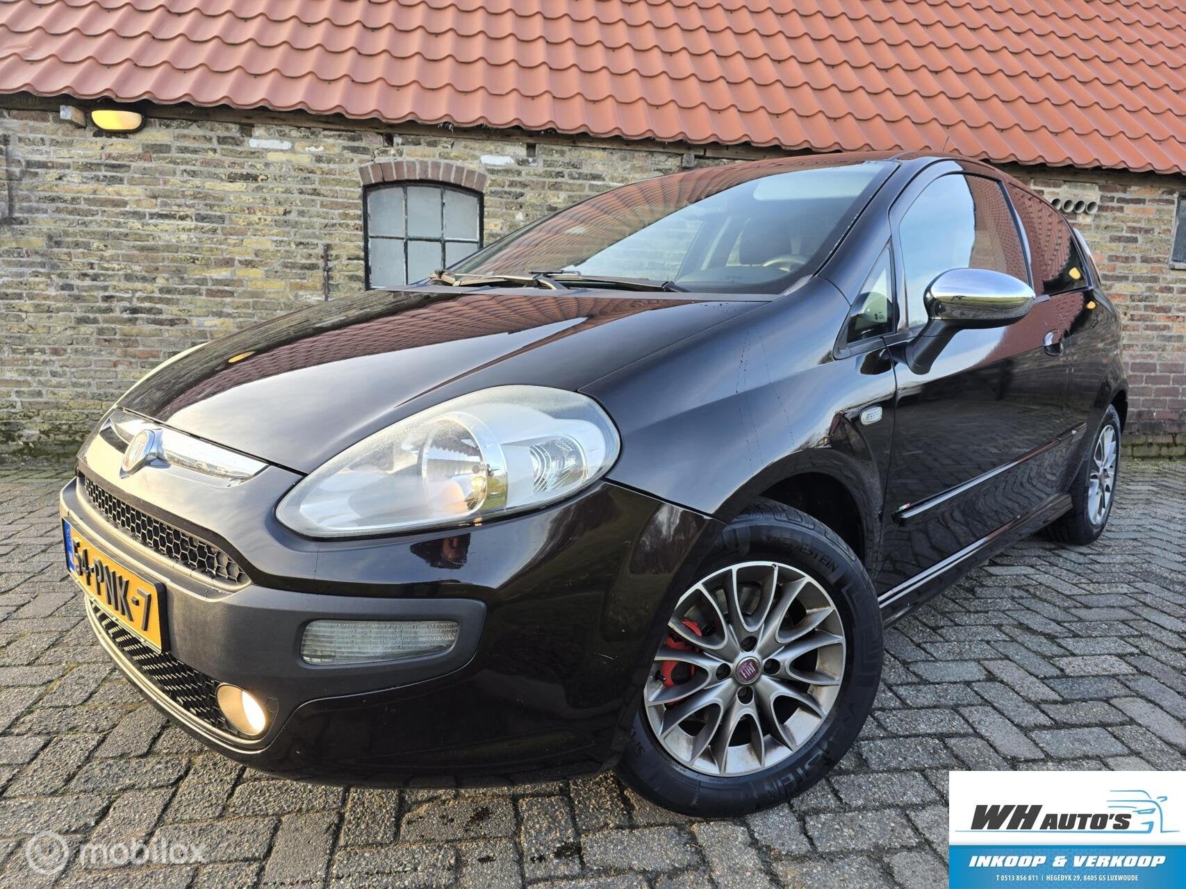 Fiat Punto Evo 1.3 M-Jet Lounge nette auto!, Auto's, Voorwielaandrijving, Euro 5, Gebruikt, 4 cilinders