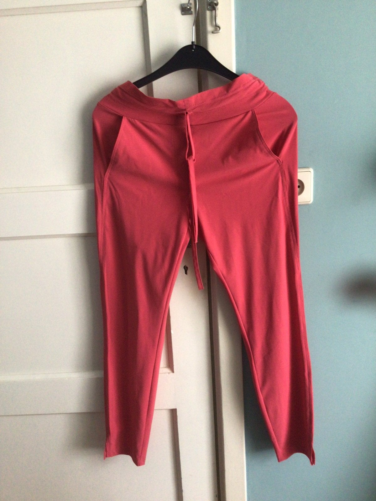 Studio Anneloes broek, maat XS, koraalrood, Ophalen of Verzenden, Zo goed als nieuw, Maat 36 (S), Lang