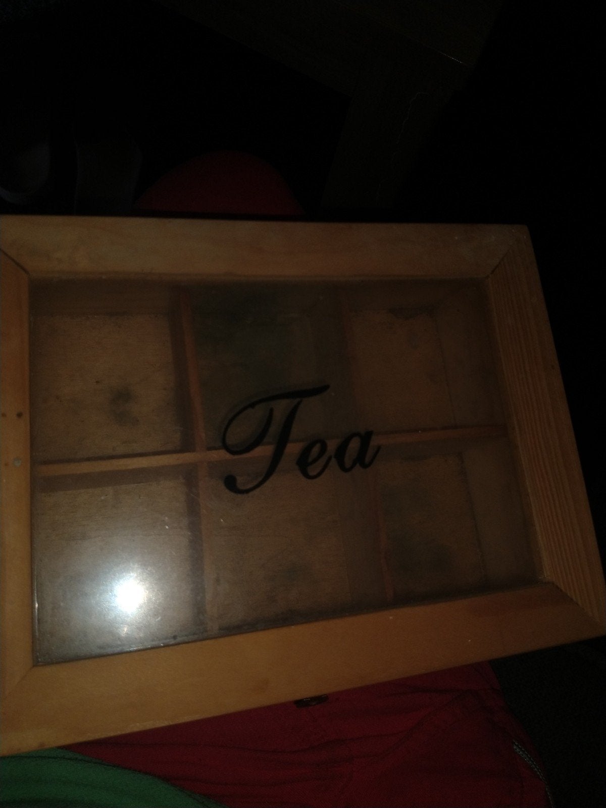 thee kistje, Ophalen, Zo goed als nieuw, Hout