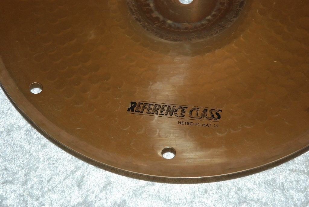 Meinl Reference metro class Billy Cobham hihats 985/1323gr, Gebruikt, ., Drums of Percussie, Ophalen of Verzenden