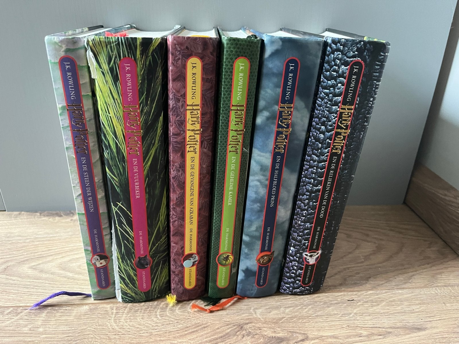 Harry Potter complete serie - 6 harde kaft boeken, Ophalen of Verzenden, Gebruikt, Boek of Poster