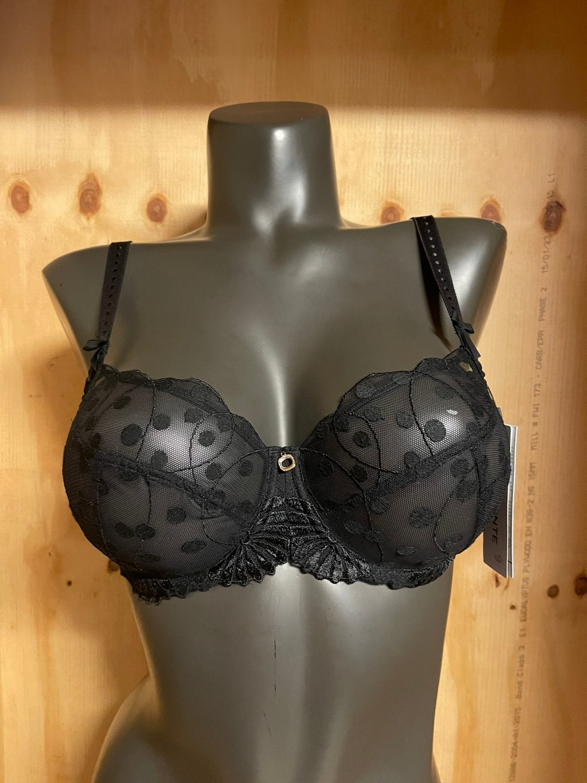 Empreinte bh maat 75d model tess 8228, Verzenden, Zwart, BH