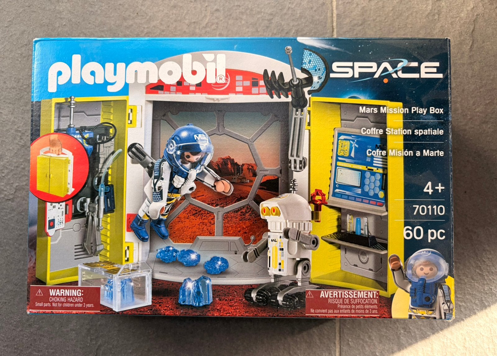 Playmobil Space - Mars mission, Kinderen en Baby's, Speelgoed | Playmobil, Complete set, Ophalen of Verzenden, Zo goed als nieuw