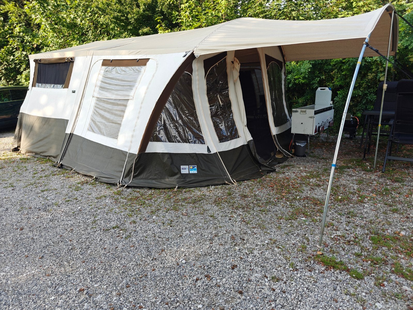 Jamet Dakota vouwwagen - Comfortabel en compleet, Ophalen, Meerkleurig, Aanwezig, Meer dan 6