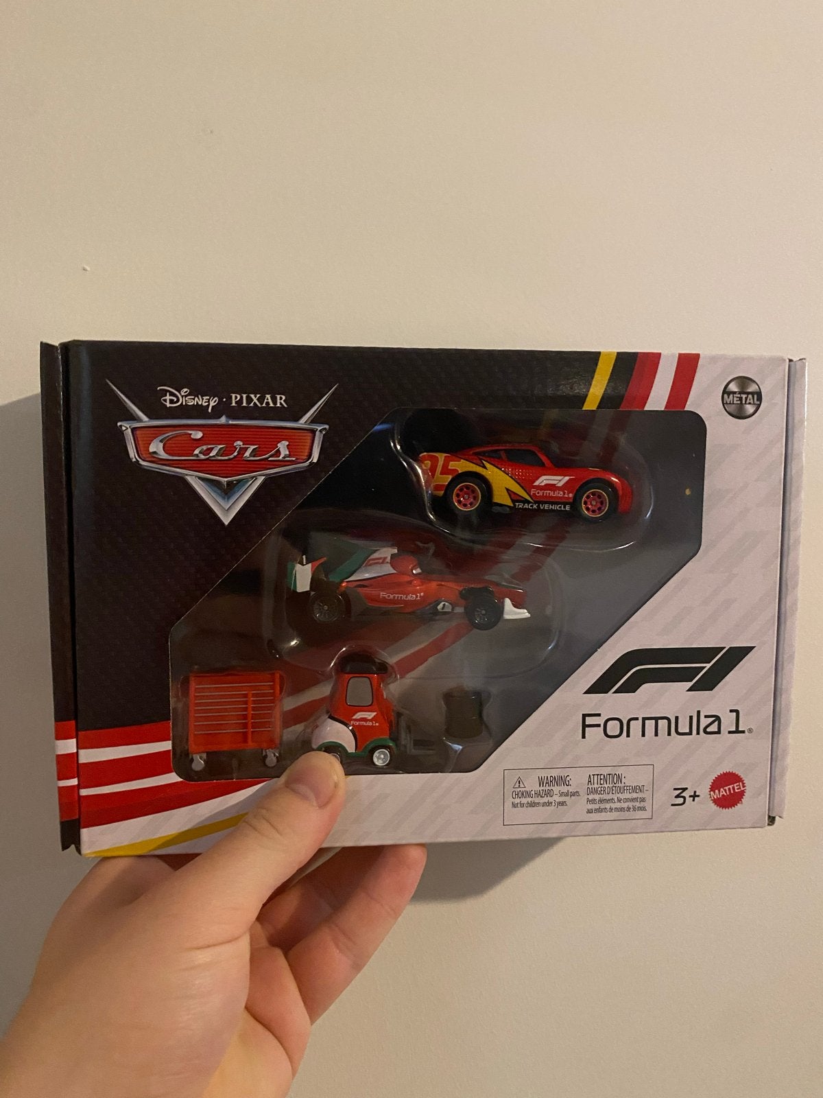 Disney Pixar Cars F1 Formule 1 Speelset Mattel, Ophalen of Verzenden, Nieuw