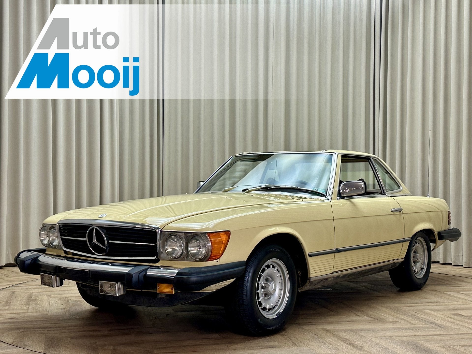 Mercedes-Benz SL-Klasse 450 SL Roadster *INCL HARDTOP* EU-NL, Auto's, Automaat, Achterwielaandrijving, Lederen bekleding, 2 stoelen