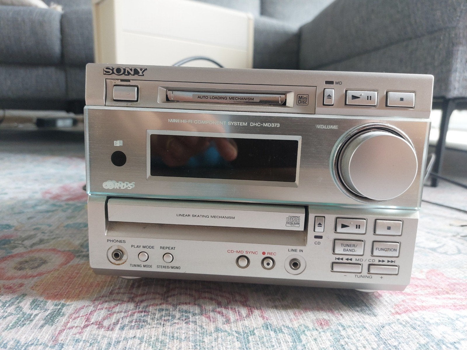 Mini CD speler met 2 boxen, Ophalen