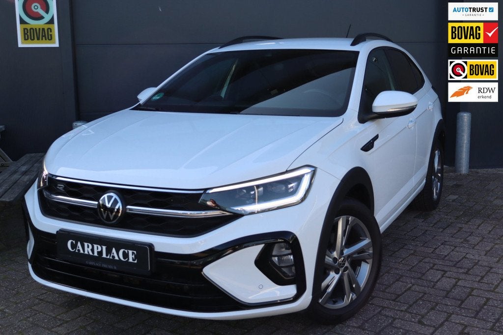 Volkswagen Taigo 1.0 TSI R-Line-Automaat-Garantie mogelijk, Voorwielaandrijving, Automatische klimaatregeling, Wit, Origineel Nederlands