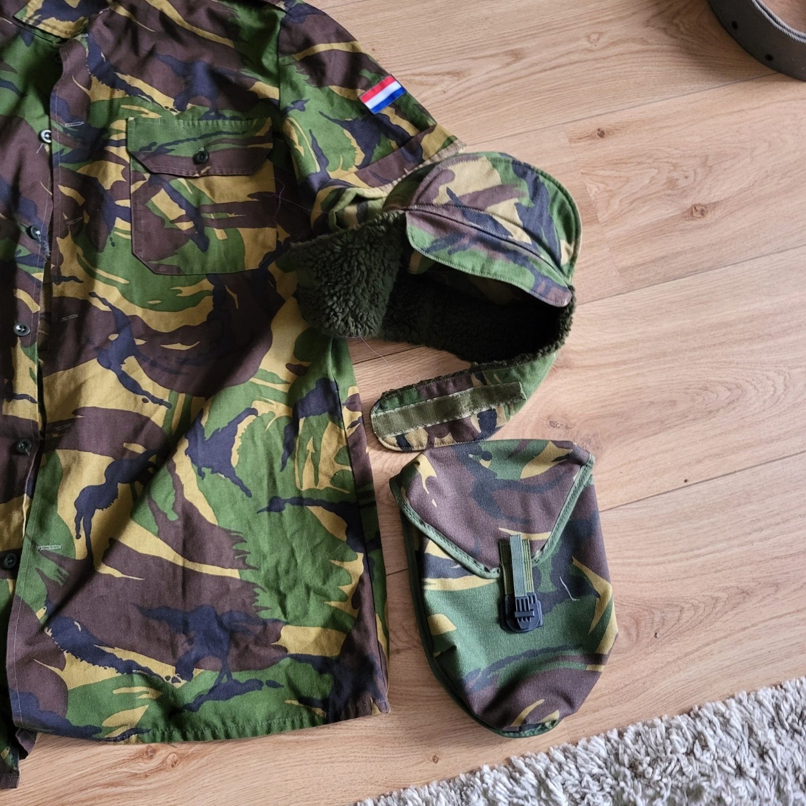 Nederlands Militair Camouflage Uniform Set, Ophalen of Verzenden, Landmacht, Nederland, Kleding of Schoenen