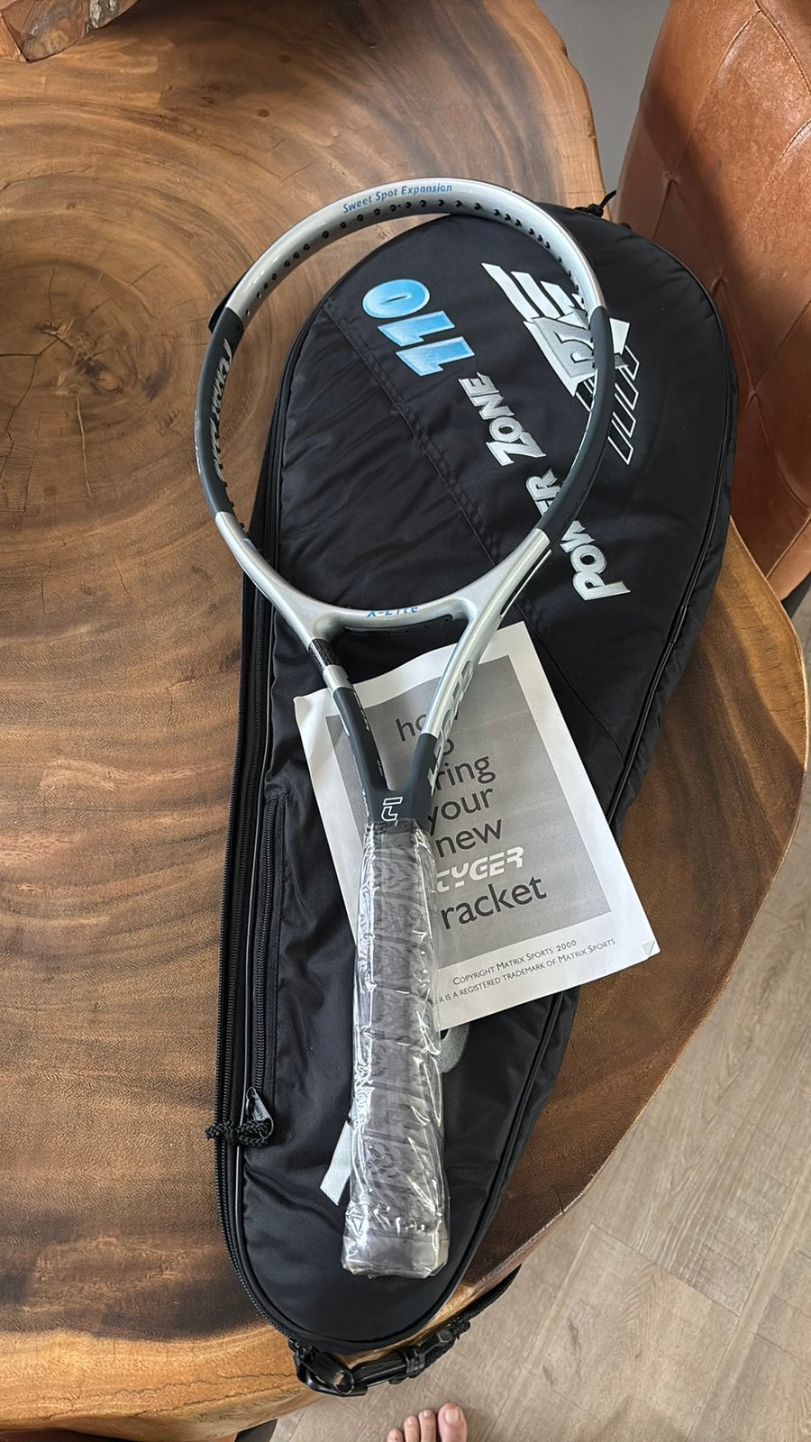 Tennis racket nieuw zonder bespanning, Zo goed als nieuw, Racket, L3, Ophalen