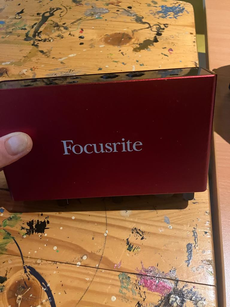 Focusrite Scarlett 2i4 USB Audio Interface, Ophalen of Verzenden, Zo goed als nieuw