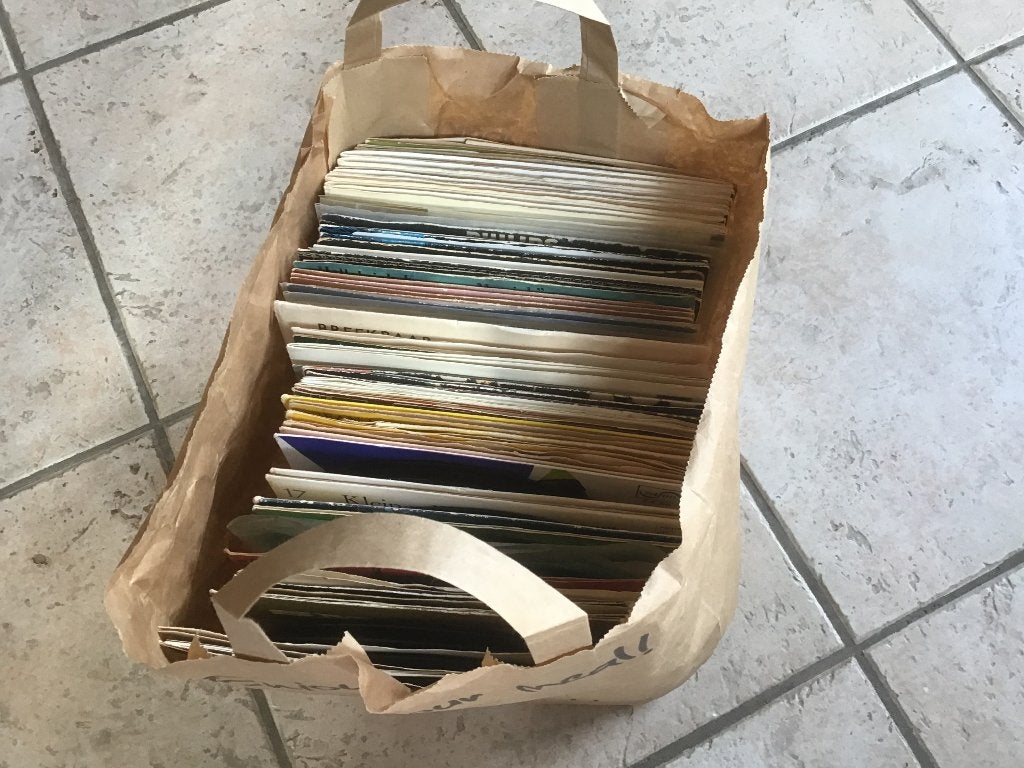 Vinyl singles klassieke en geestelijke muziek, bijna gratis, Gebruikt, Overige formaten, Overige typen, Ophalen of Verzenden