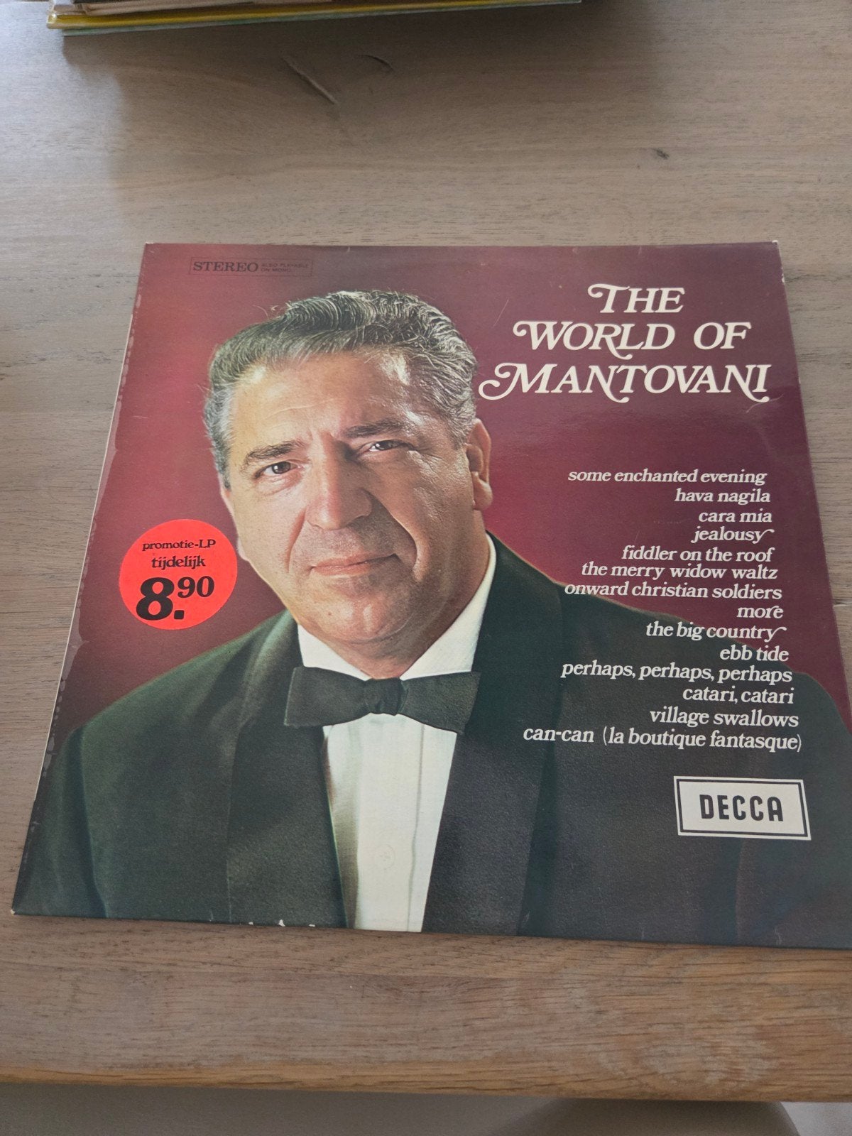Mantovani - The World of Mantovani LP, Ophalen of Verzenden