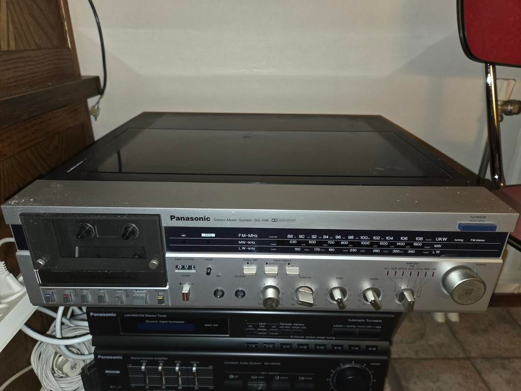 Panasonic platen speler, Ophalen
