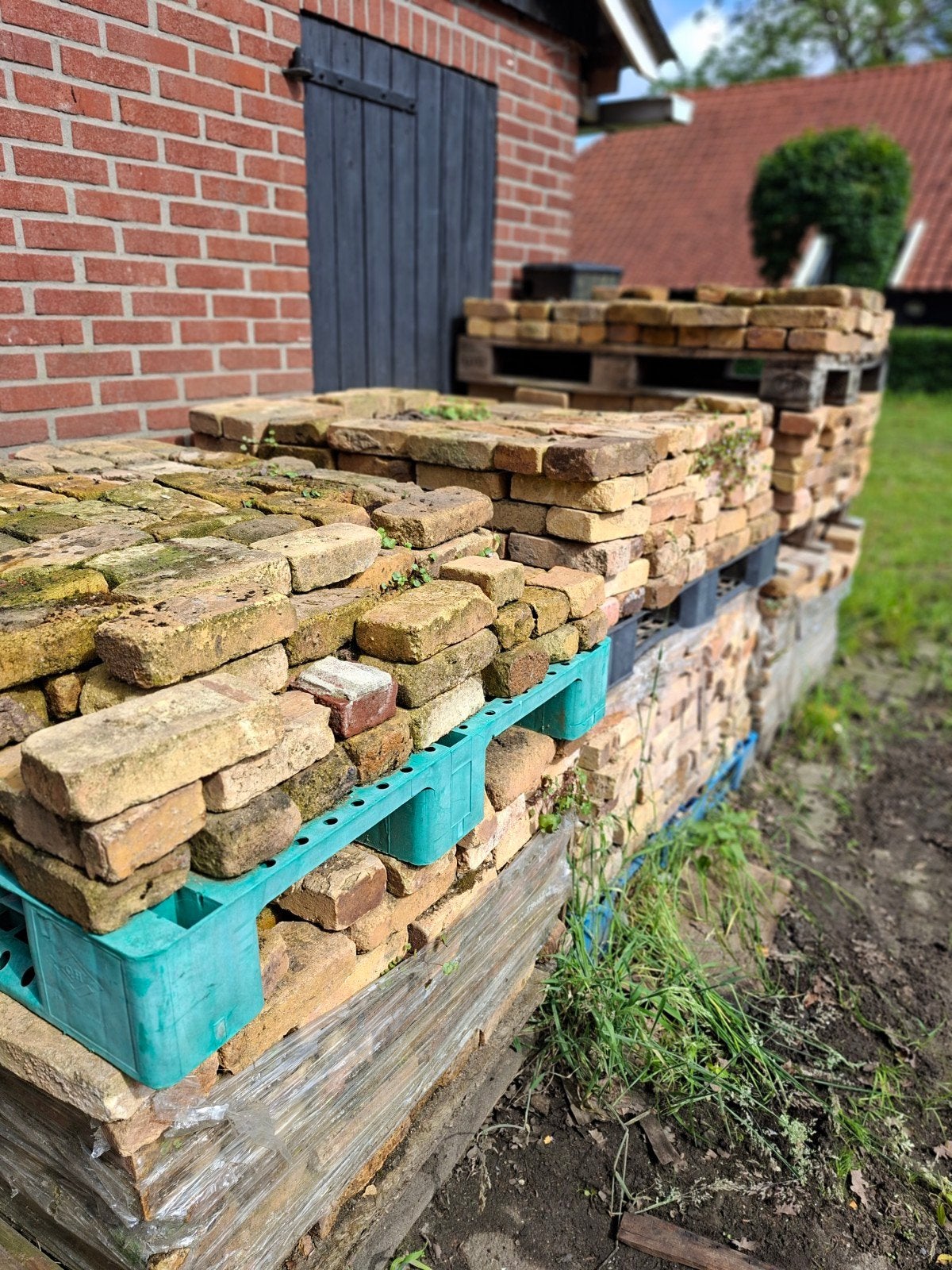 Vuurvaste chamotte stenen voor brood- of pizzaoven, Ophalen