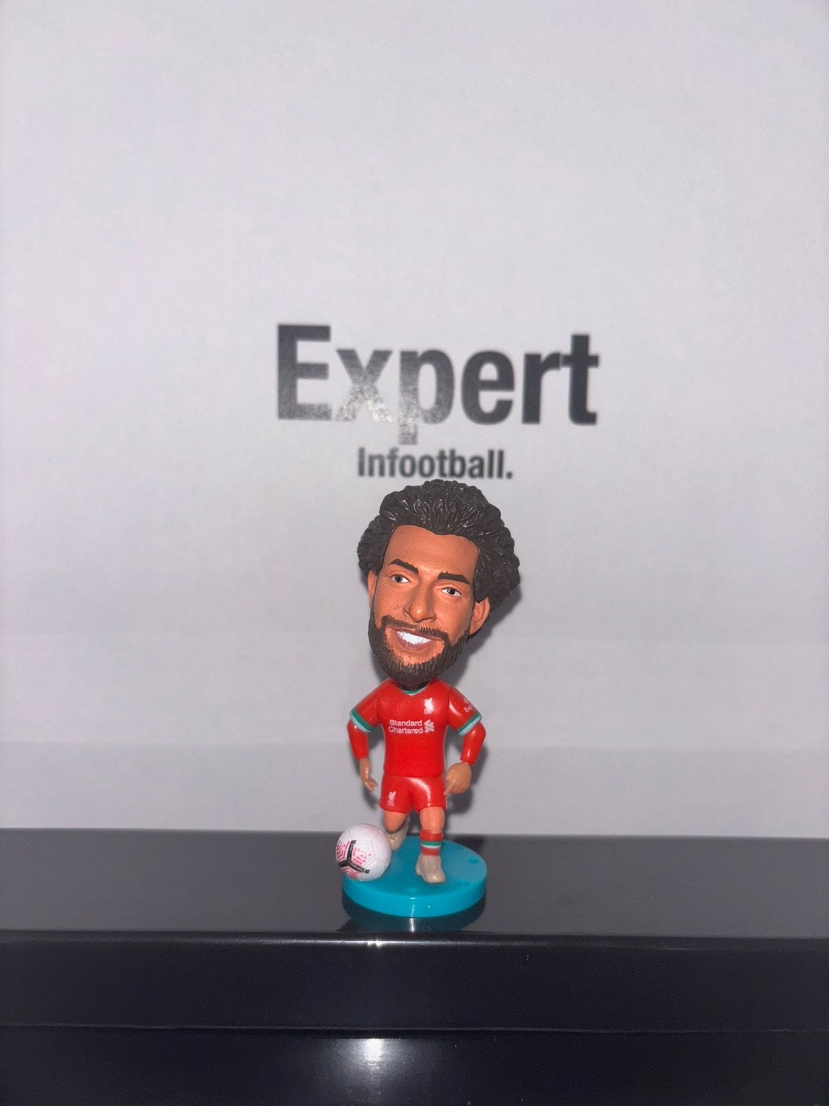 Salah voetbalpoppetje - liverpool, Ophalen of Verzenden, Nieuw, Buitenlandse clubs, Beeldje of Poppetje
