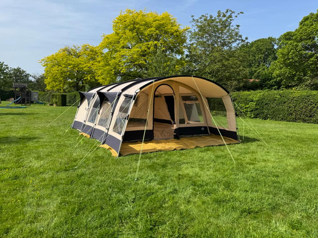 Obelink Amazonas 600 tunneltent - Ruime gezinstent, Caravans en Kamperen, Tenten, Ophalen, Gebruikt, Tot en met 4