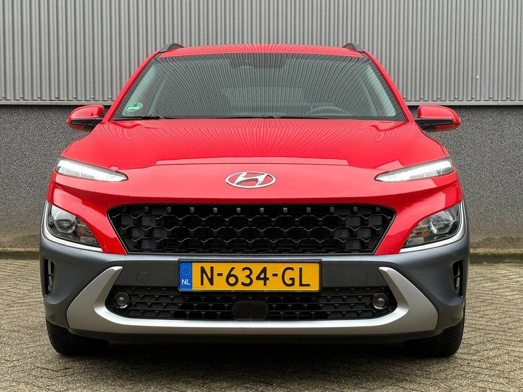 Hyundai Kona 1.6 GDI HEV 141pk DCT Fashion | Trekhaak | All-, Auto's, Hyundai, Stof, Gebruikt, 2 kWh, Origineel Nederlands