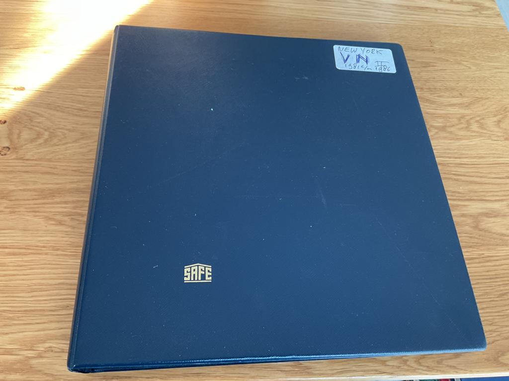 Bijna leeg Safe album VN New York 1981 tm 1986, Ophalen of Verzenden, Buitenland