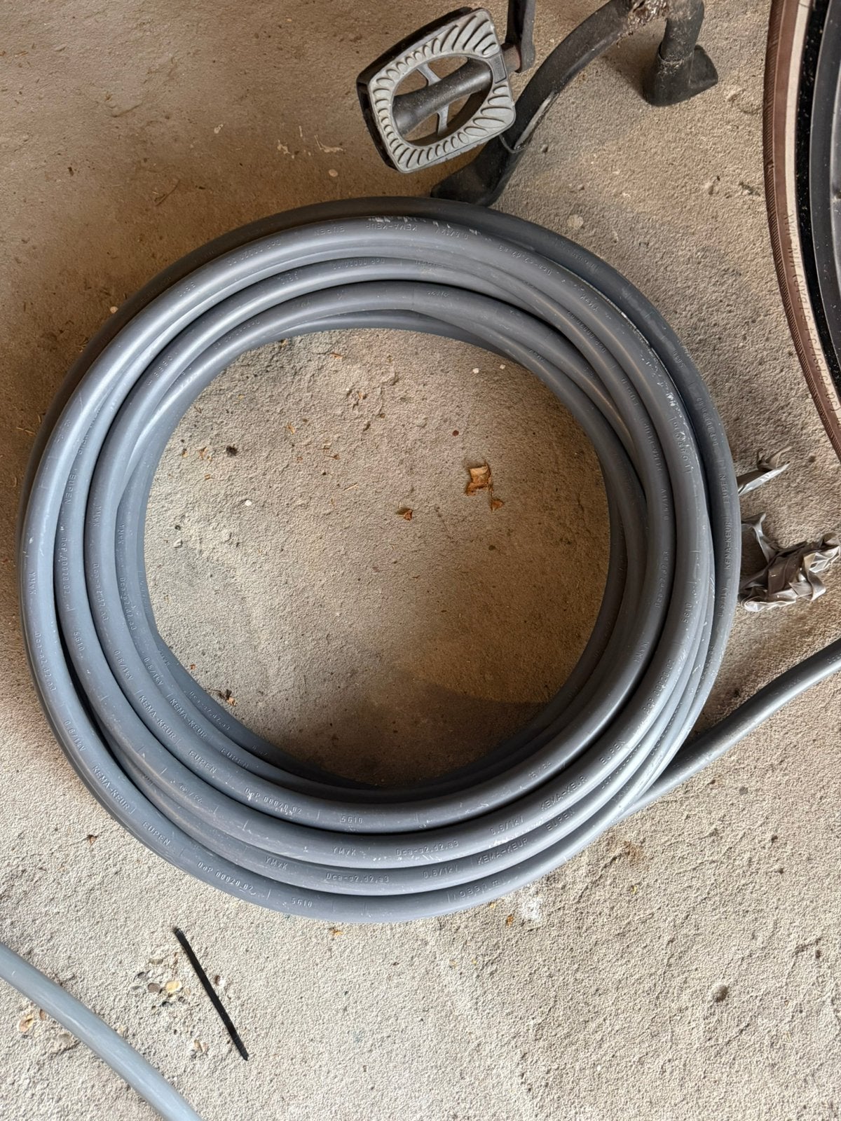 Ymvk 5x10mm2 20meter soepel nieuw 5g10 dca incl wartels, Doe-het-zelf en Verbouw, Elektra en Kabels, Nieuw, Kabel of Snoer, Ophalen of Verzenden