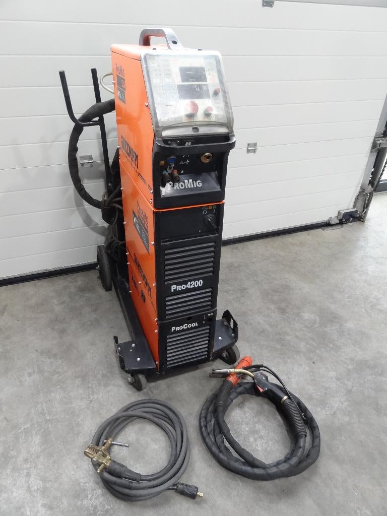 Mig/Mag lasapparaat Kemppi Pro 4200 Evolution WTGK D puls, Doe-het-zelf en Verbouw, Gereedschap | Lasapparaten, Ophalen of Verzenden