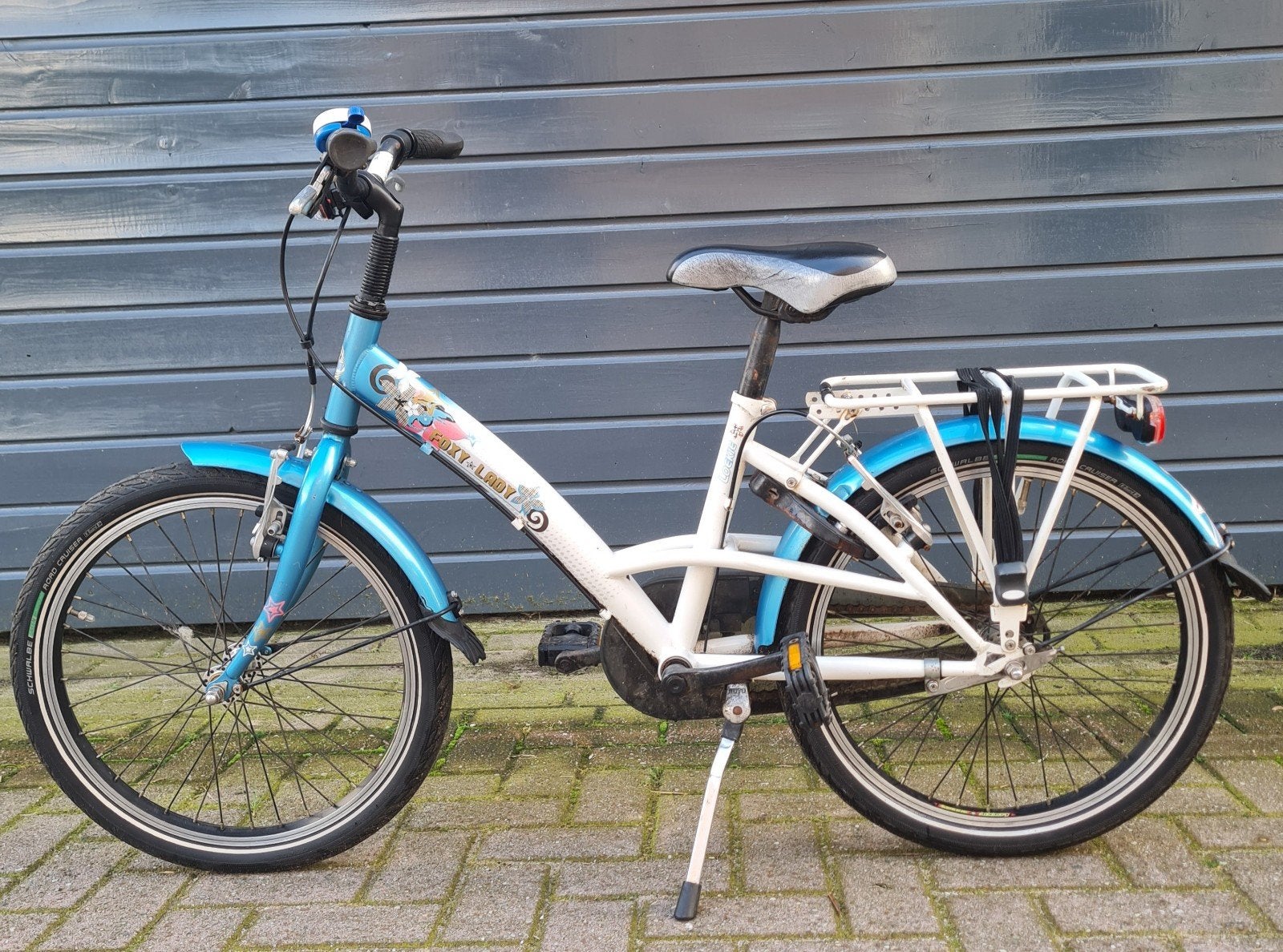Loekie Foxy Lady kinderfiets 20 inch wielen, Fietsen en Brommers, Ophalen, 20 inch of meer, Gebruikt, Velgrem