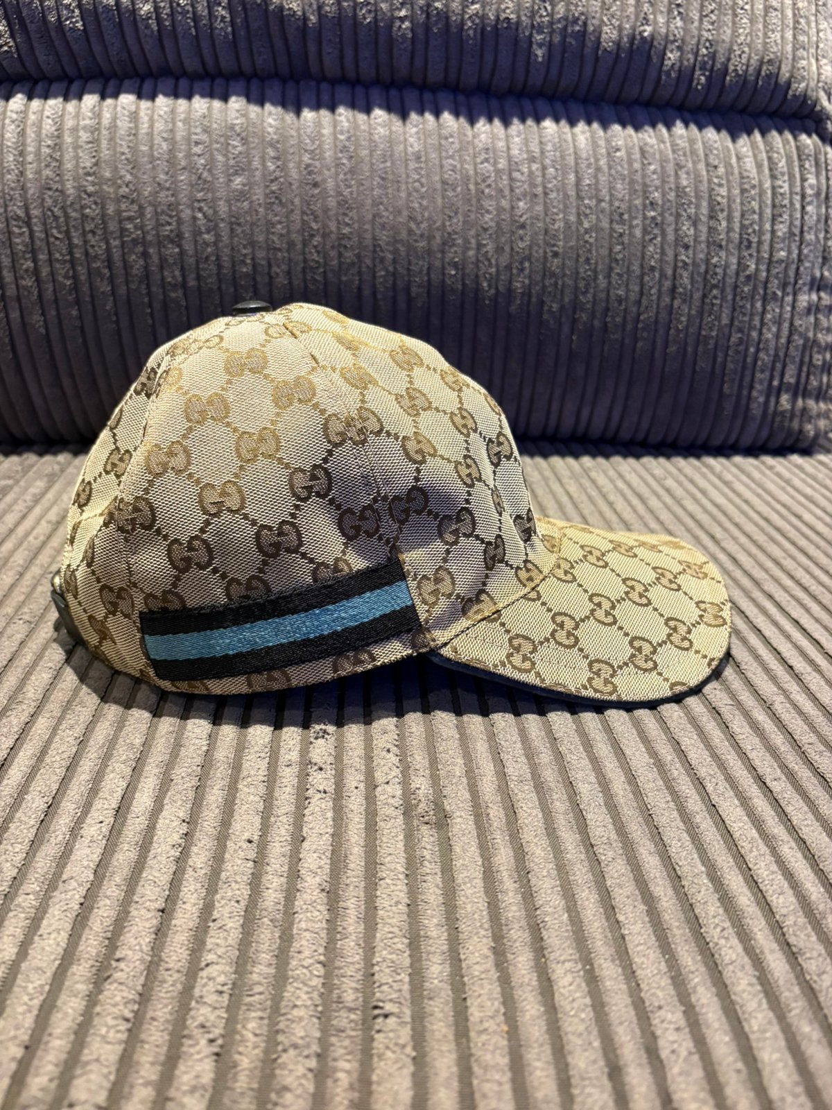 Gucci pet limeted blauw, Ophalen, Zo goed als nieuw