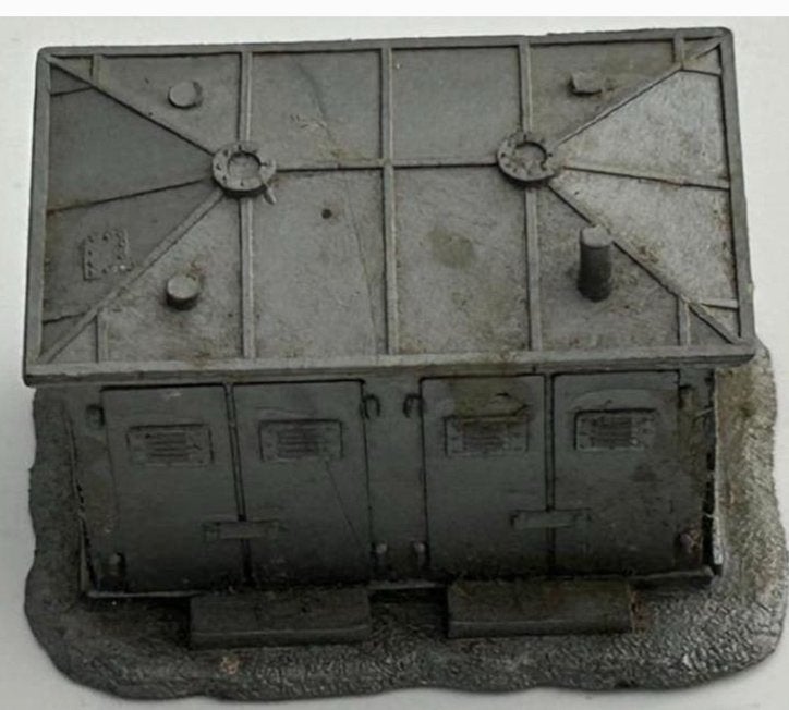 Grijze Stroomkast / Elektronische Meterkast (Modelbouw), Ophalen of Verzenden, Gebruikt, Brug, Tunnel of Gebouw
