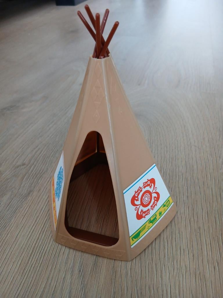 Playmobil Tipi tent uit 1977 in perfecte staat, Verzenden, Gebruikt, Los playmobil