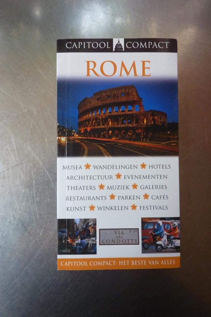 Capitool Compact Rome, Boeken, Reisgidsen, Gelezen, Reisgids of -boek, Europa, Capitool, Budget, Ophalen of Verzenden