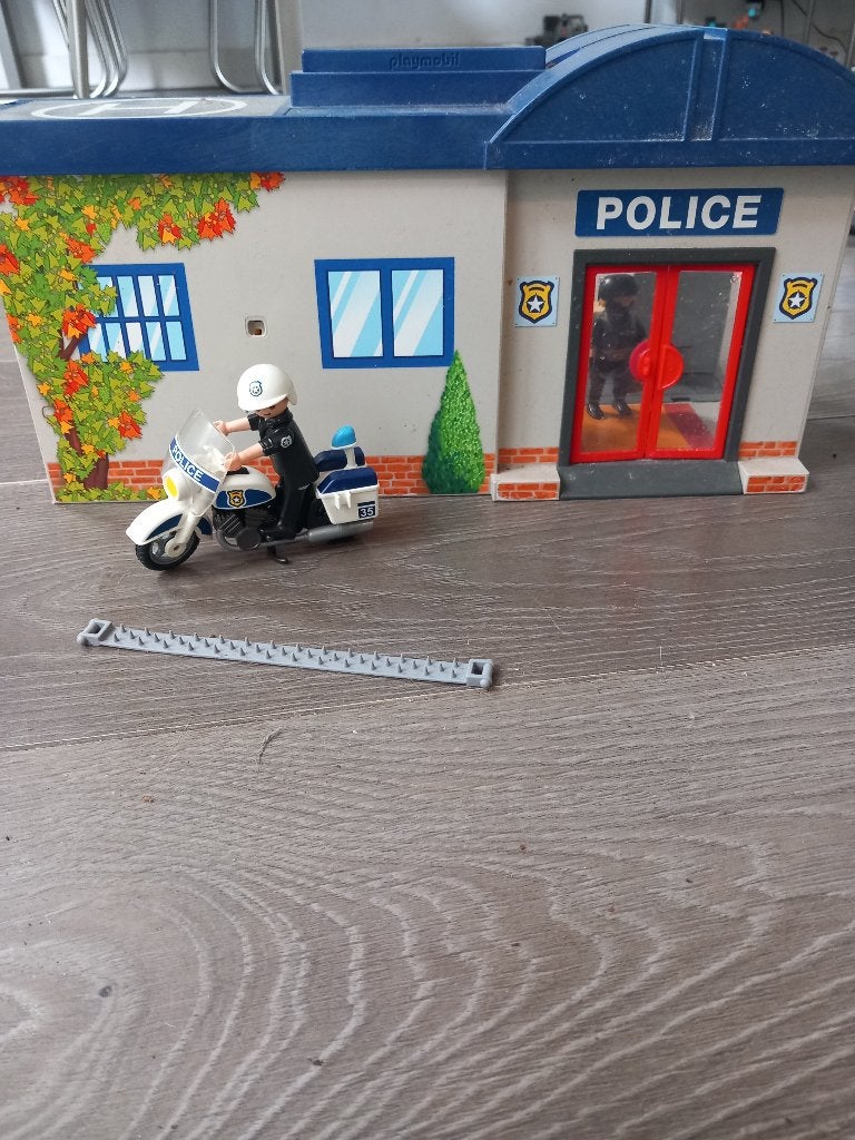 Playmobil uitgebreide politie set: bureau vliegtuig SWAT Bus, Kinderen en Baby's, Speelgoed | Playmobil, Ophalen of Verzenden