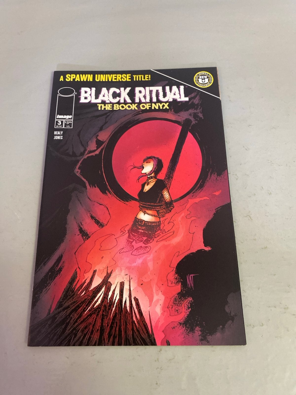 Black Ritual: The Book of NYX #3 - Spawn Universe Titel, Eén comic, Ophalen of Verzenden, Zo goed als nieuw, Amerika