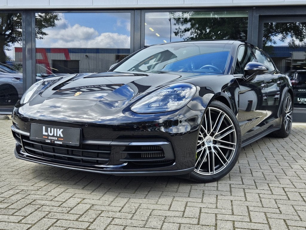Porsche Panamera Sport Turismo 2.9 4 E-Hybrid (bj 2018), Auto's, Automaat, Gebruikt, Zwart, 38 km/l