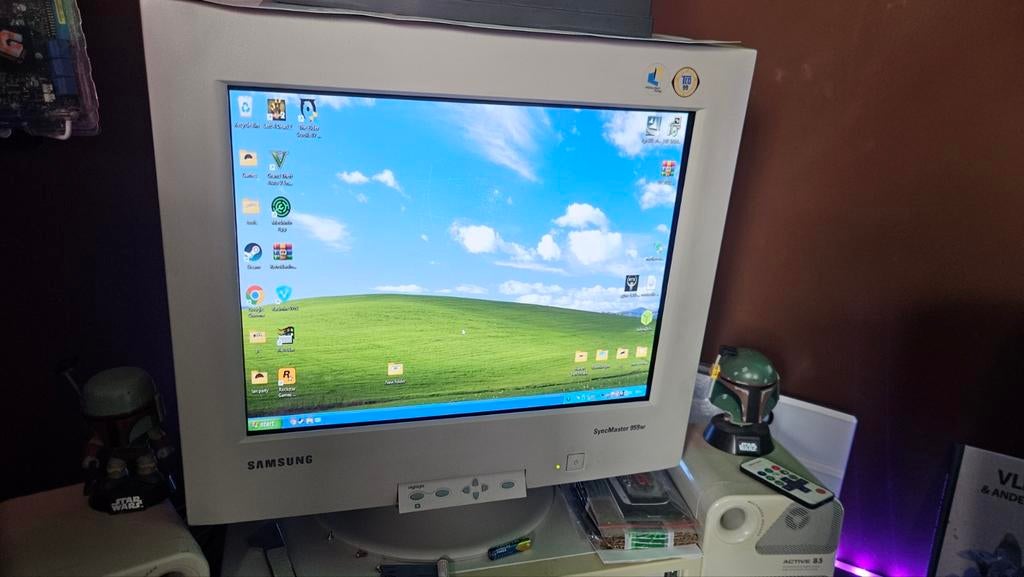 Samsung syncmaster 959nf, Ophalen