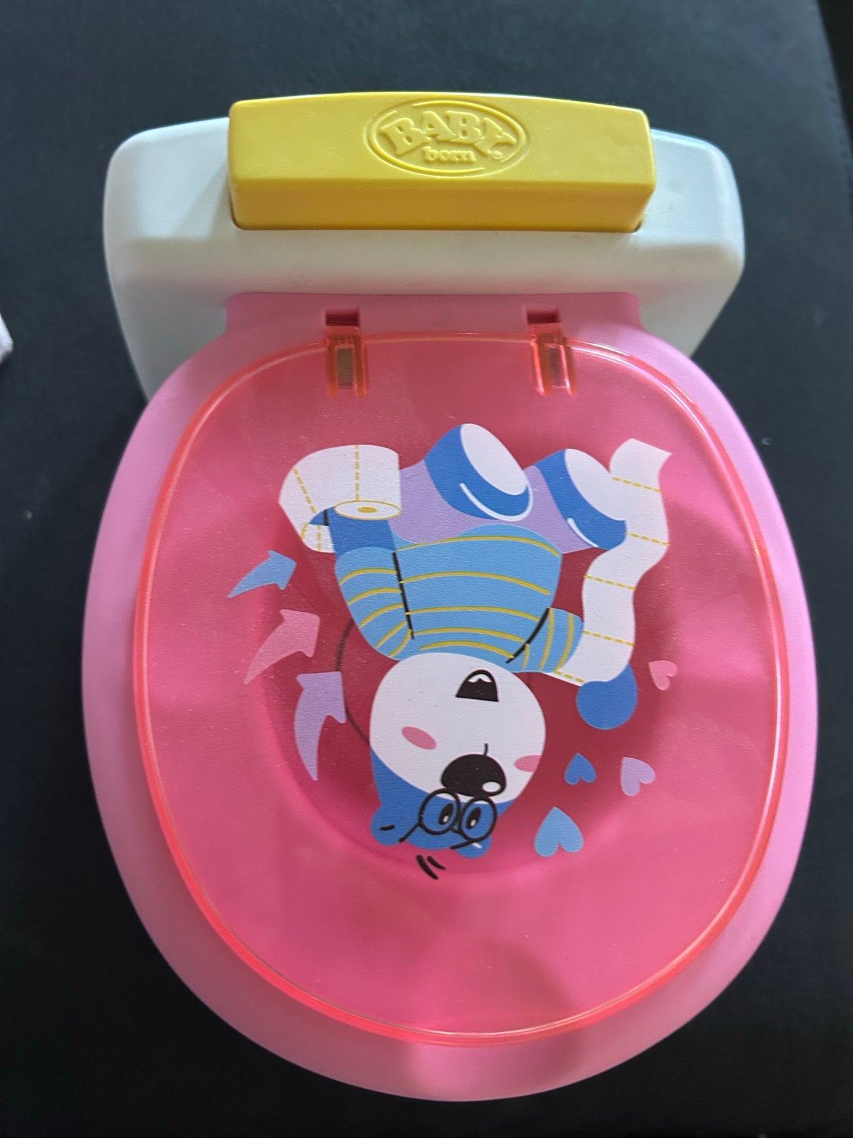 Baby Born toilet met geluid, Ophalen of Verzenden, Gebruikt, Babypop