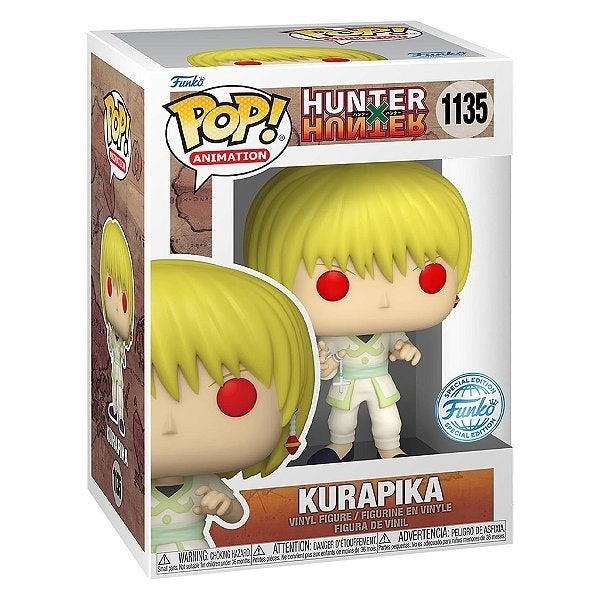 Funko Pop! Animation Hunter x Hunter Kurapika #1135, Ophalen of Verzenden, Nieuw