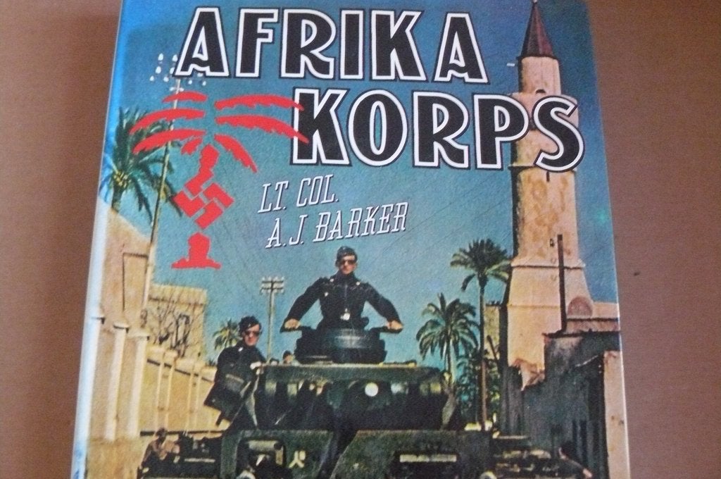 WO II / AFRIKA KORPS / Lt. Col. A.J. Barker, Ophalen of Verzenden, Gelezen
