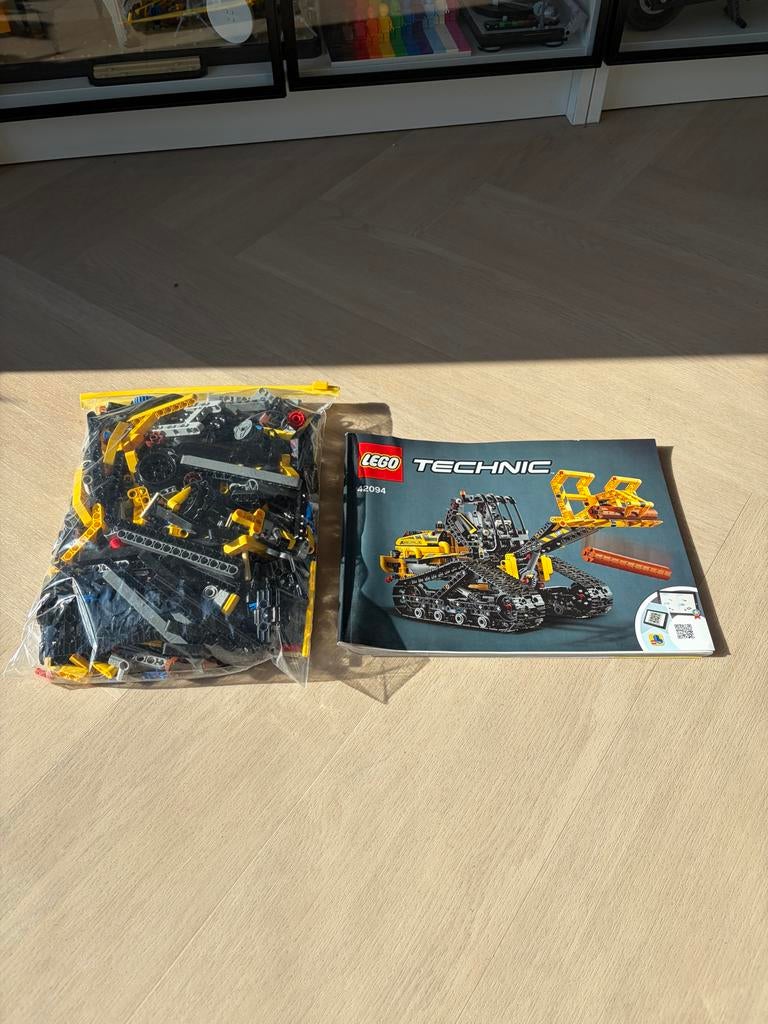 Lego Technic 42094 Rupslader - 100% Compleet met handleiding, Lego, Ophalen of Verzenden, Zo goed als nieuw, Complete set