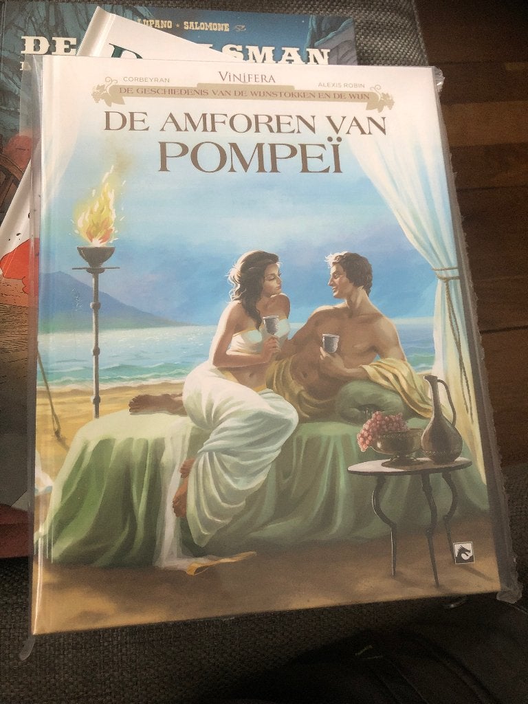 Vinifera pompei bordeaux bourgogne 3x hardcover k3, Boeken, Eén stripboek, Ophalen of Verzenden, Zo goed als nieuw